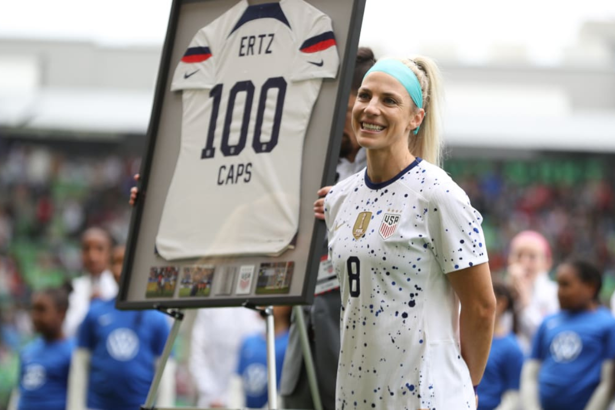 How Julie Ertz returned to USWNT in less than a year after having